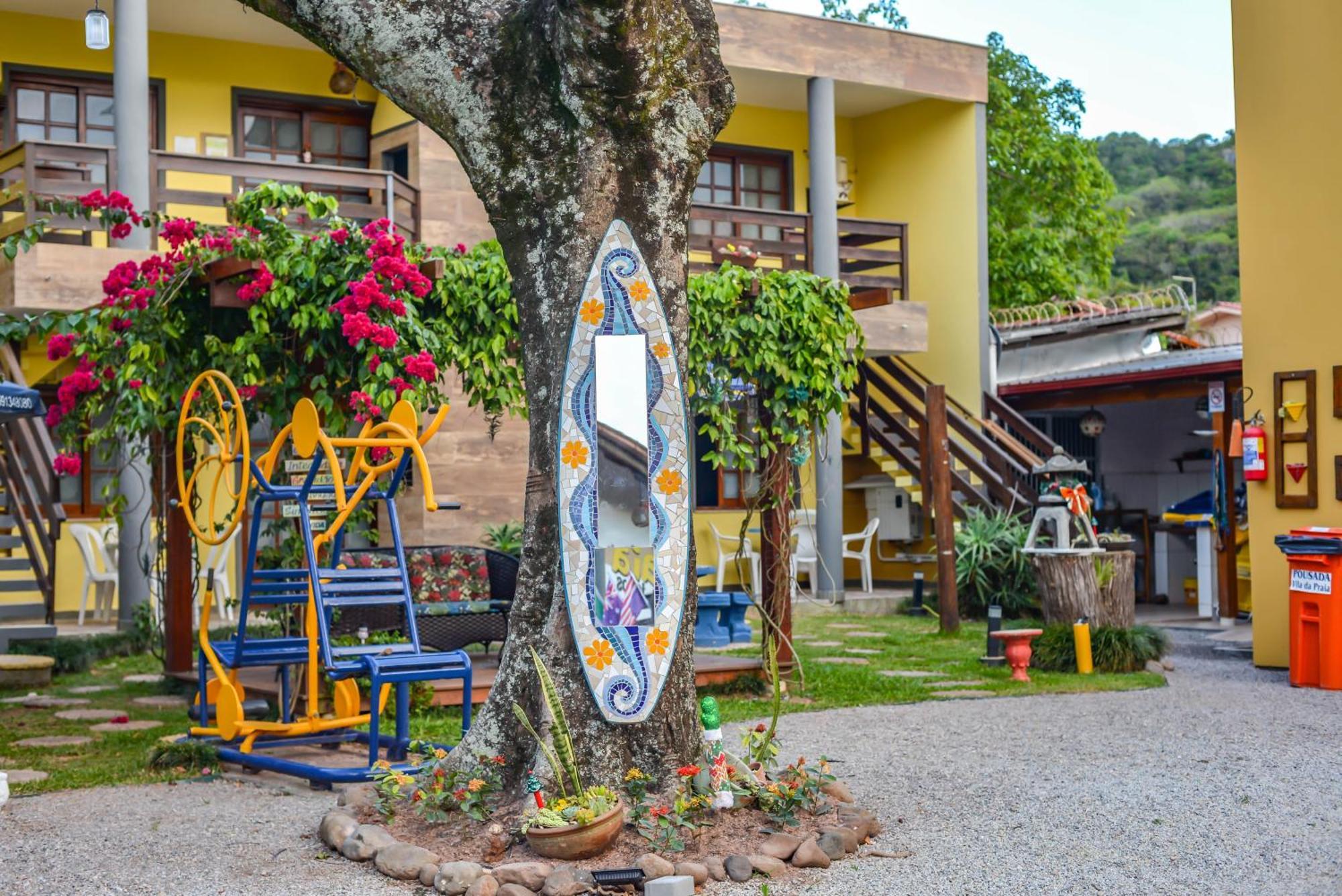 Pousada Vila Da Praia Pinheira Dış mekan fotoğraf